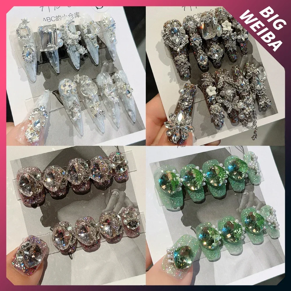 Nail Art Xs - 10 Uds Diy corte de lujo