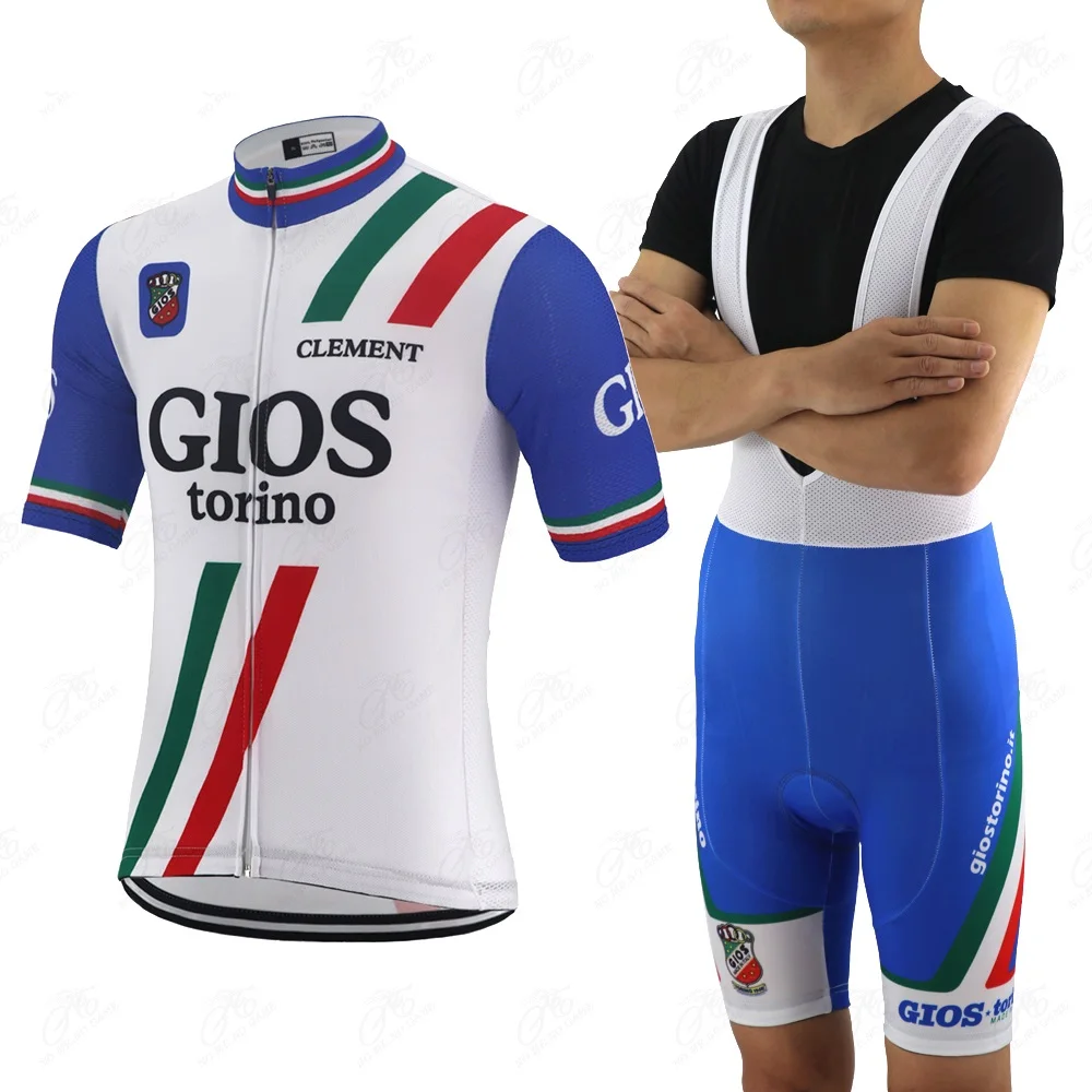 Nail Art Xs - GIOS TEAM-Conjunto de camisetas de Ciclismo