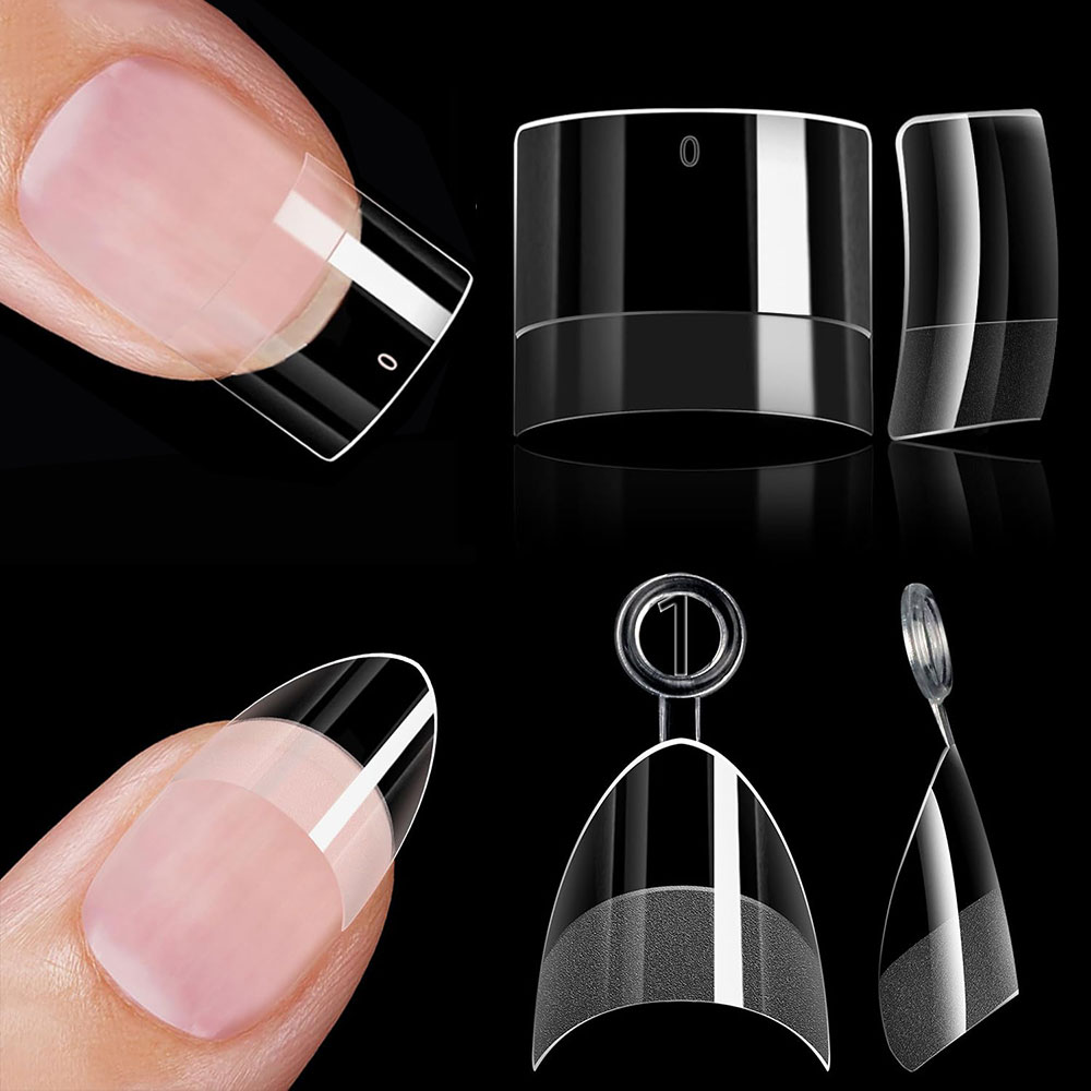 Nail Art Xs - 120/240 Uds. Puntas de uñas cuadradas