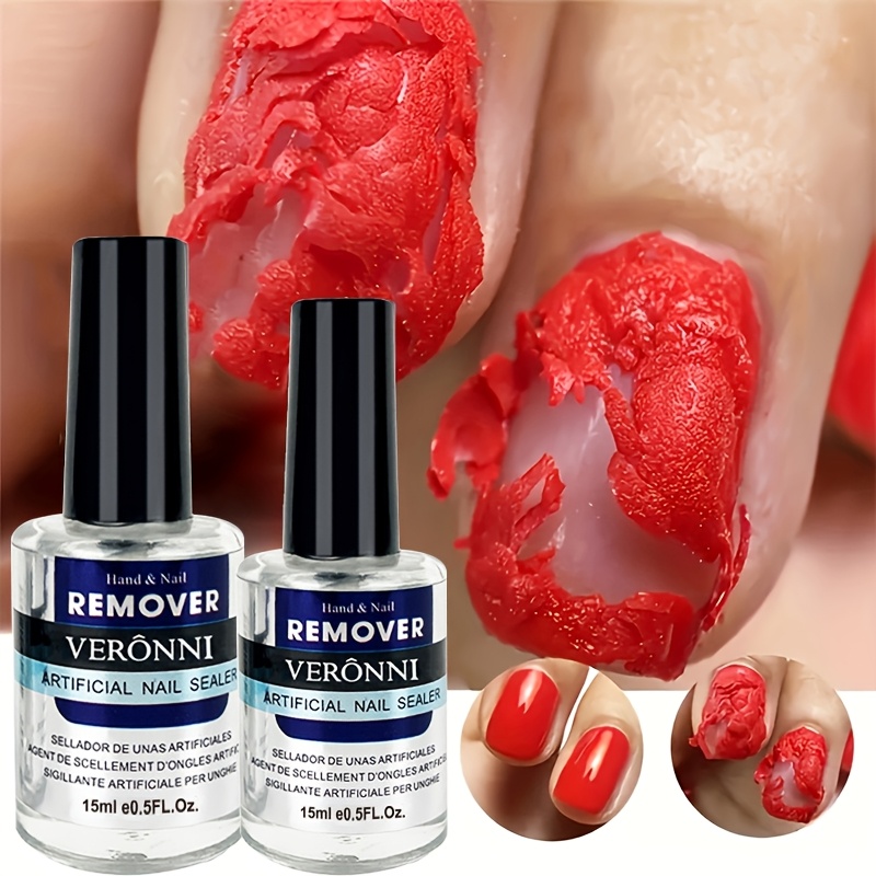 Nail Art Remover - Removedor de pegamento para uñas sin