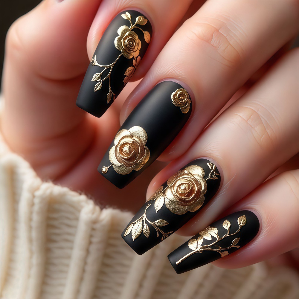 Uñas postizas 3D para mujeres  - Nail Art Fake Nails reseña y precio