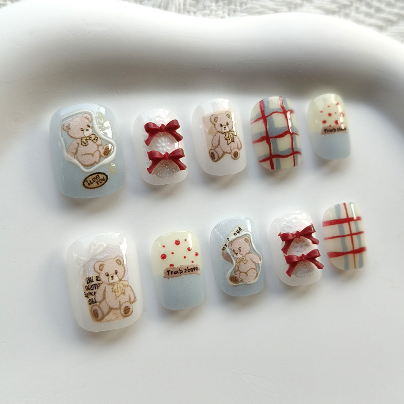 10 Uñas Postizas de Estilo Cor - Nail Art Xs reseña y precio