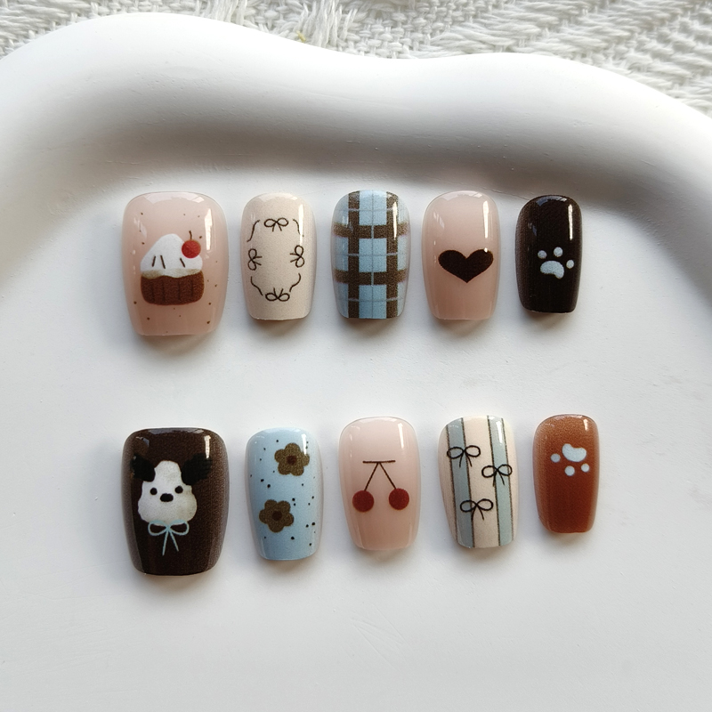 10 Uñas Postizas de Estilo Cor - Nail Art Xs reseña y precio