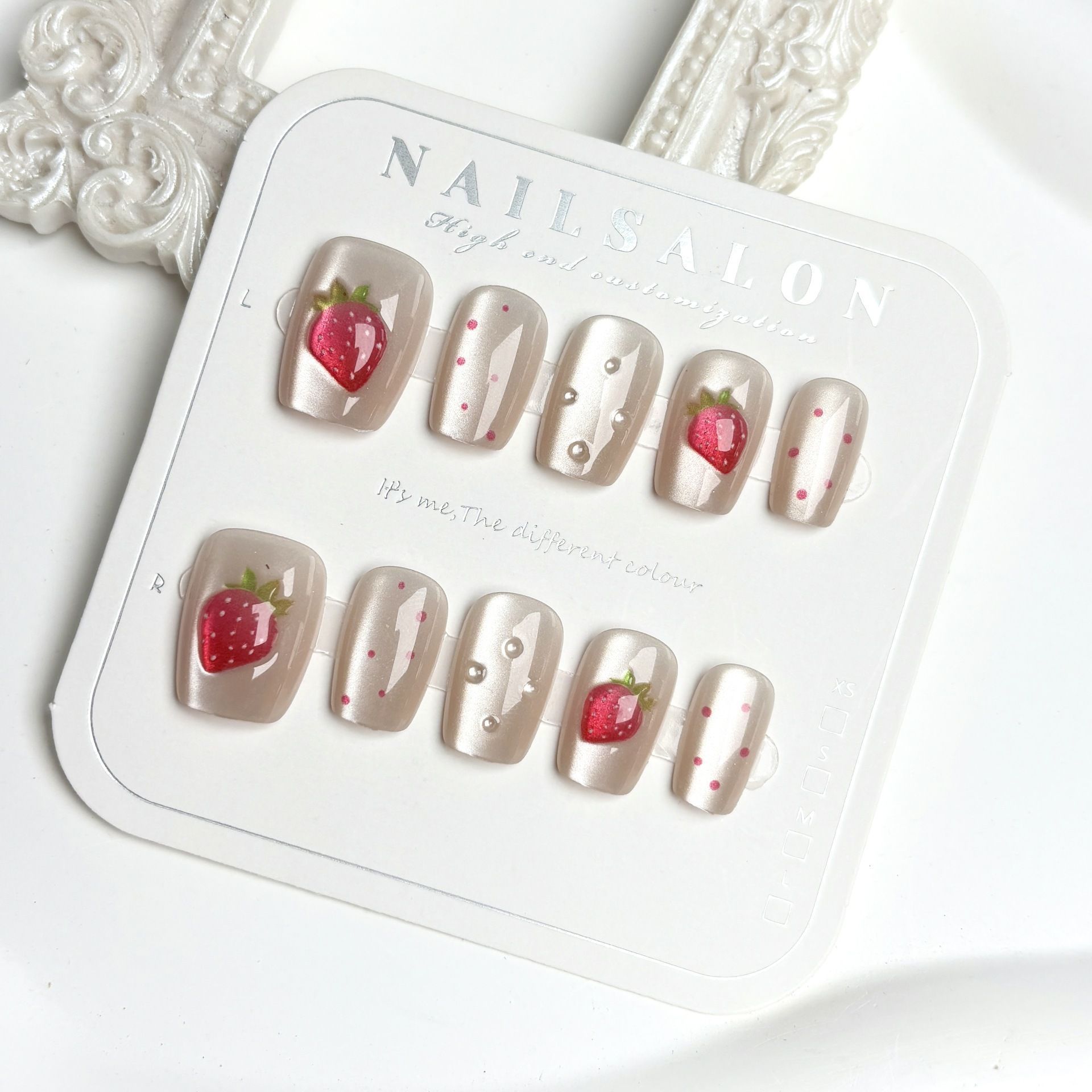 10 Uds. De uñas postizas cuadr - Nail Art Fake Nails reseña y precio