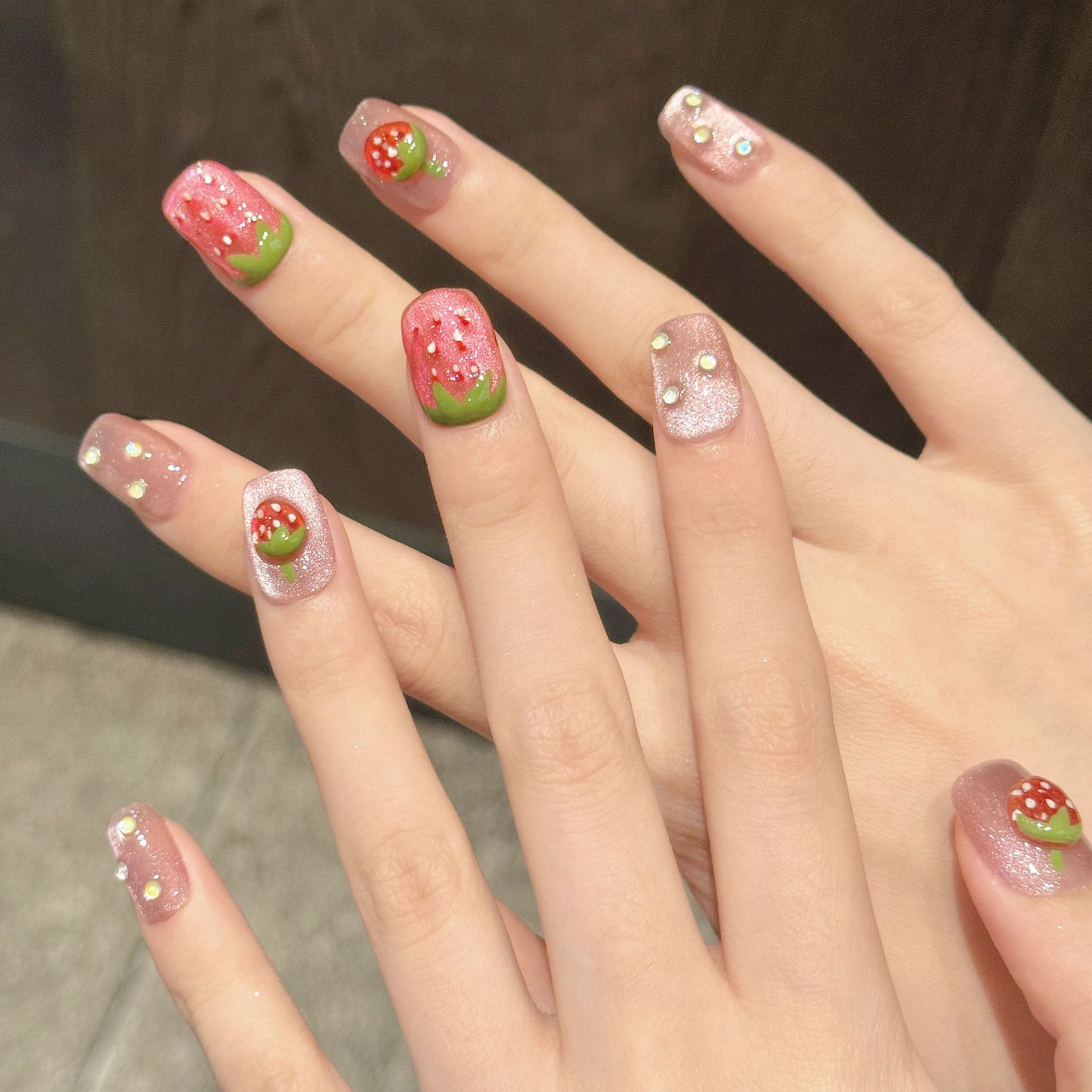 10 Uds. De uñas postizas hecha - Nail Art Xs reseña y precio
