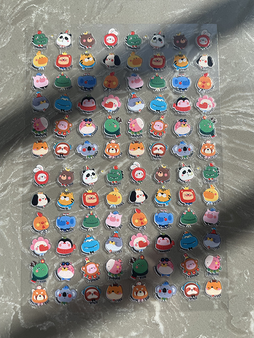 Mini Pegatinas de PVC con Patr - Nail Art Nail Art reseña y precio