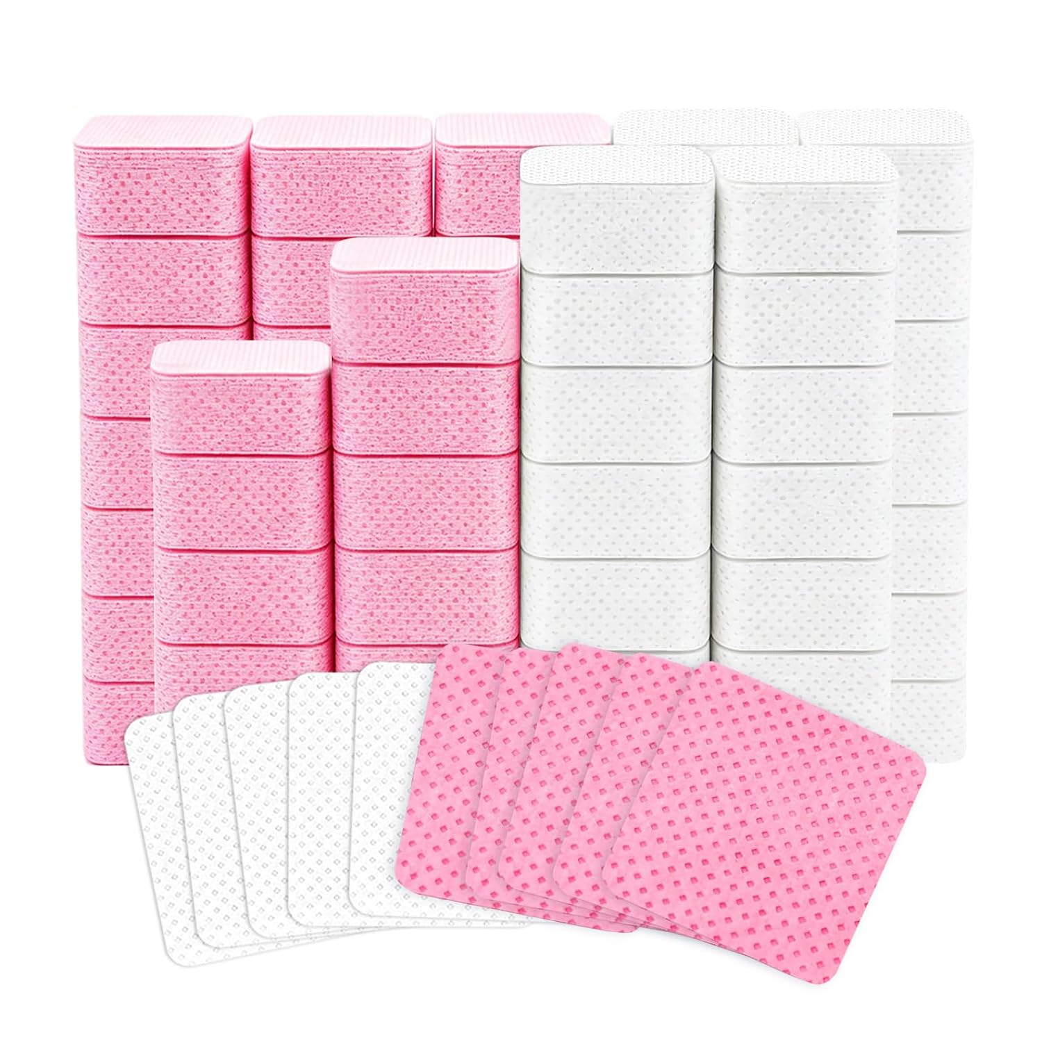 50 toallitas de algodón sin pe - Nail Art Remover reseña y precio