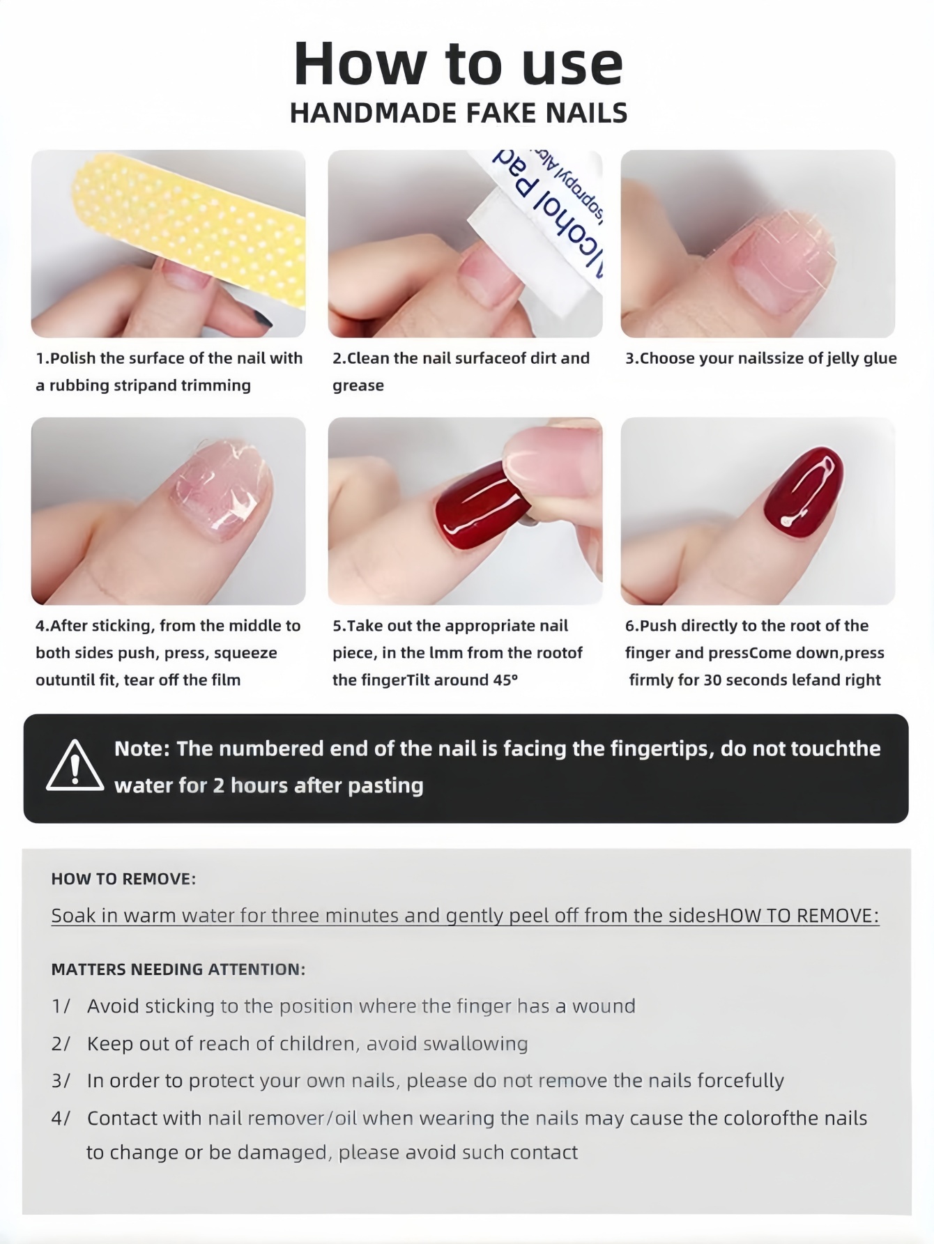 Juego de 10 piezas de puntas d - Nail Art Xs reseña y precio