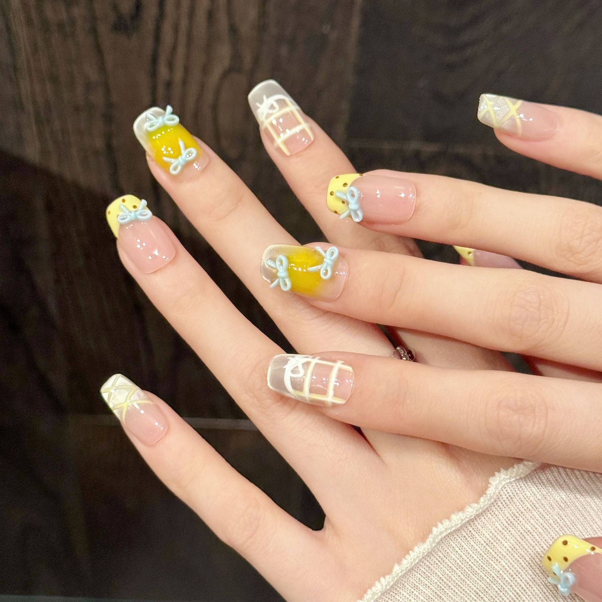 10 Uds. De uñas postizas hecha - Nail Art Xs reseña y precio