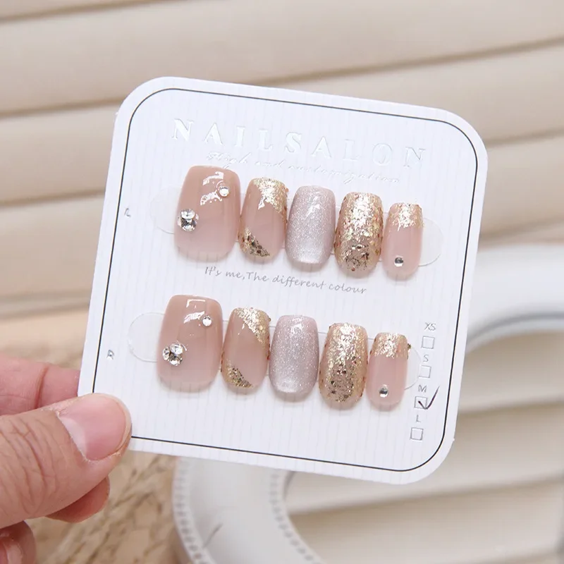 10 Uds. De uñas postizas hecha - Nail Art Xs reseña y precio