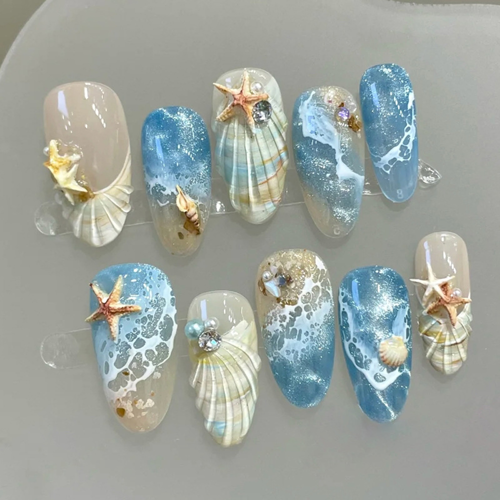 10 Uñas Postizas con Diseño de - Nail Art Xs reseña y precio
