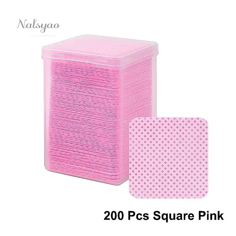 200 Toallitas Sin Pelusa para  - Nail Art Remover reseña y precio