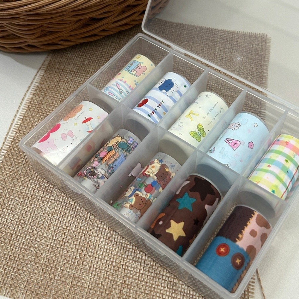 10 Rollos de Papel de Transfer - Nail Art Denim reseña y precio
