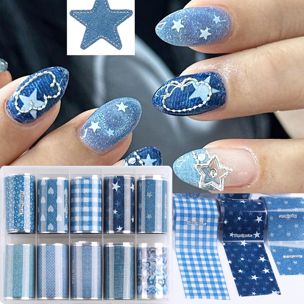 Papel de Transferencia para Uñ - Nail Art Denim reseña y precio