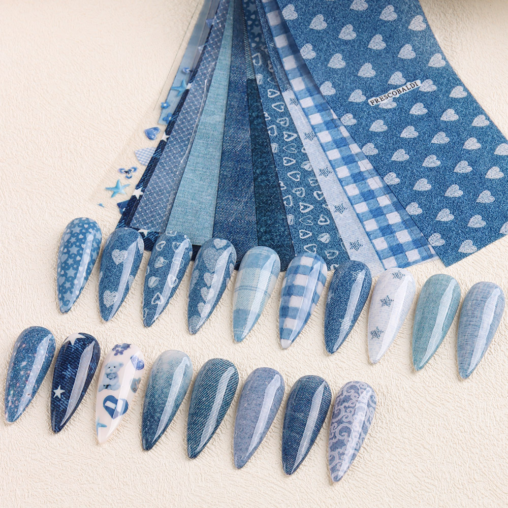 Papel de Transferencia para Uñ - Nail Art Denim reseña y precio