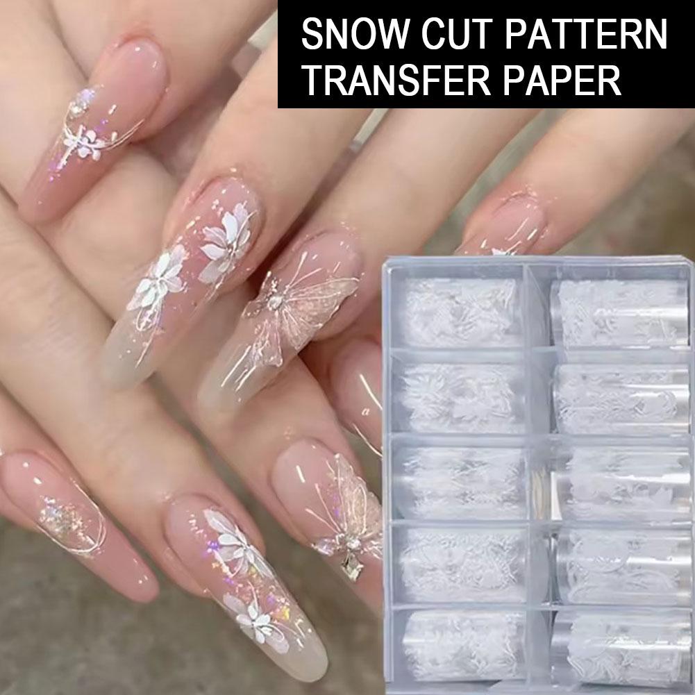 10 Rollos de Láminas Decorativ - Nail Art Denim reseña y precio