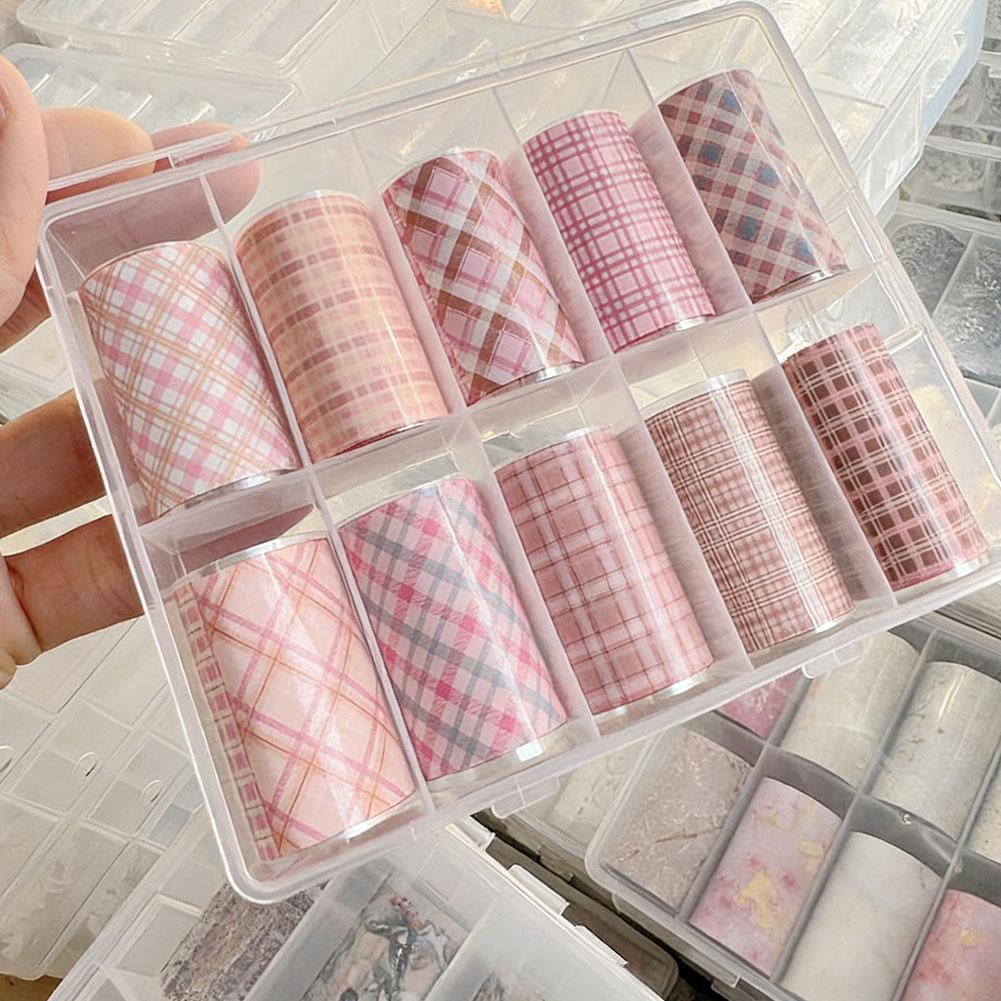 10 Rollos de Láminas Decorativ - Nail Art Denim reseña y precio