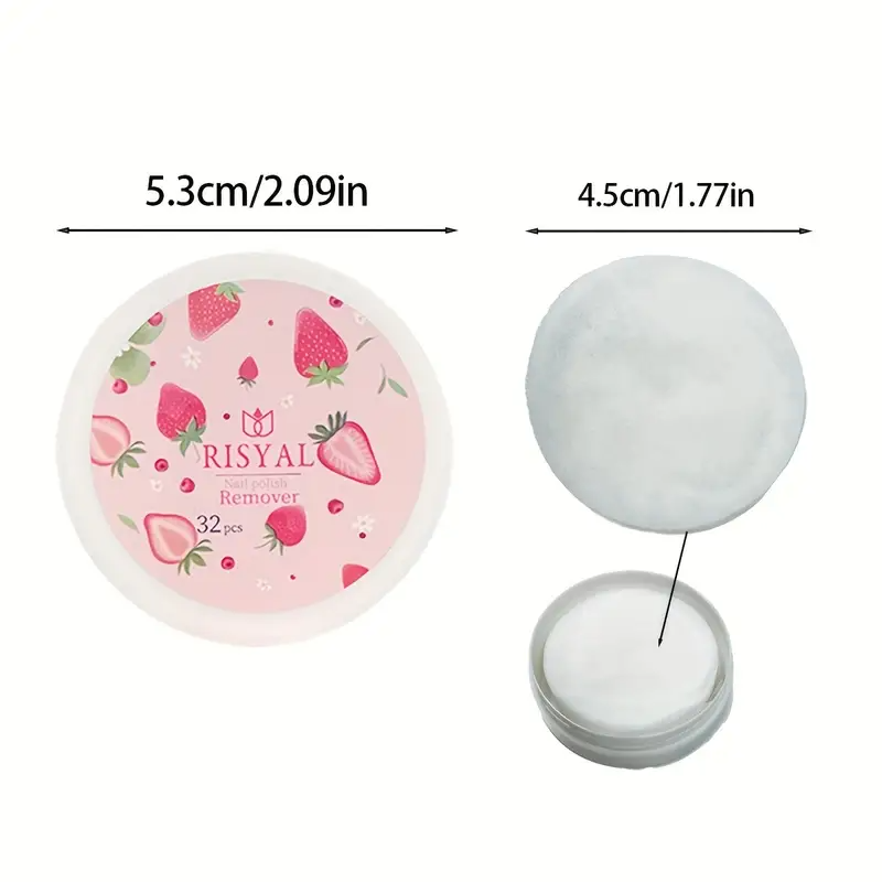32 unids/caja almohadillas qui - Nail Art Remover reseña y precio